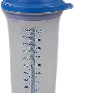 Tupperware Mix Fix/Measurement Mix Max Shaker Cup 600Ml Xl Quick Shake It Blue Protective Case