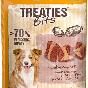 Vitakraft Treaties Bits – Friandise pour chien au Pâtée de Foie – 1 x 120g