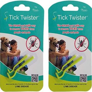 Tick Twister Tick Remover Set with Small and Large (Pack of 2 Sets) by Tick Twister